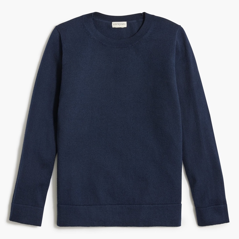 NEW Girls Teddy sweatshirt Navy